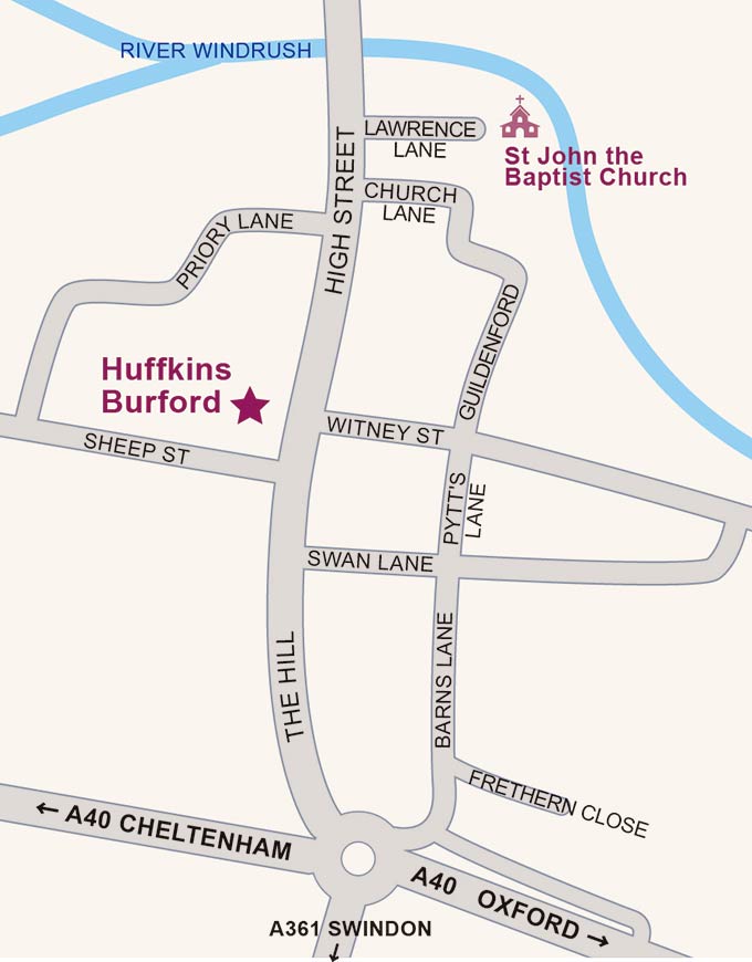Burford Map