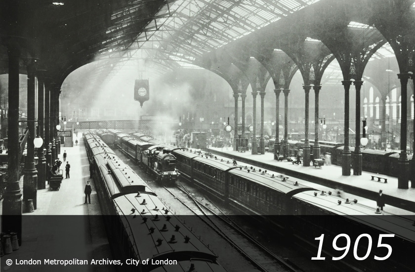 Liverpool Street Station - 1905 -