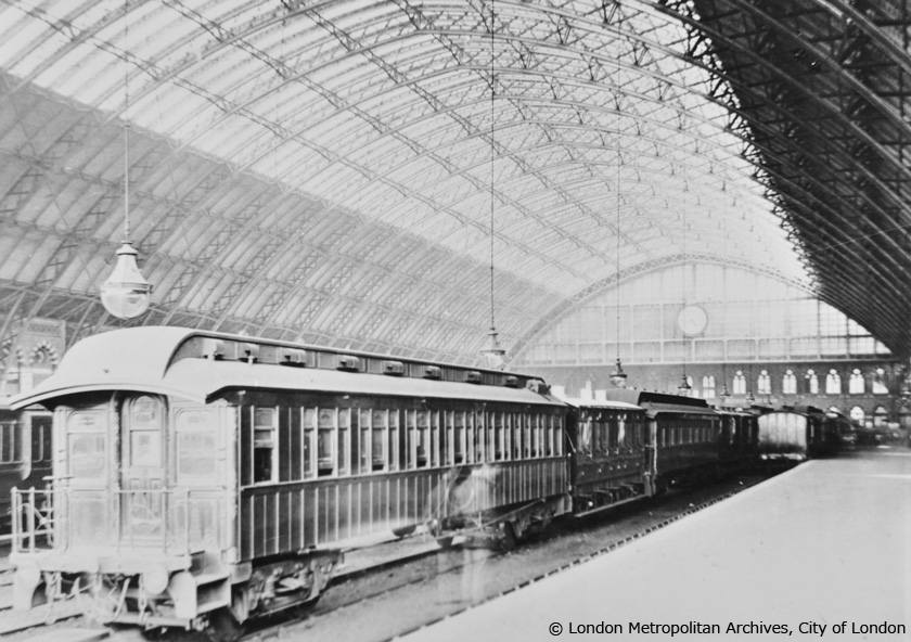 St Pancras Station - 1895 -