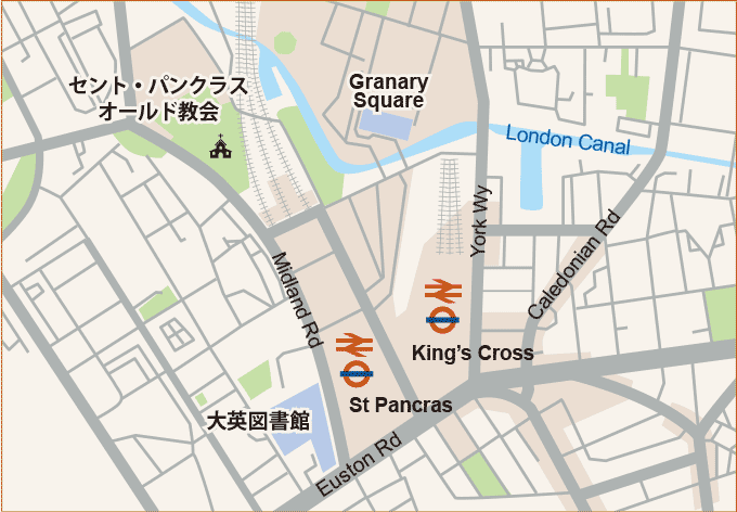 St Pancras Old Church Map