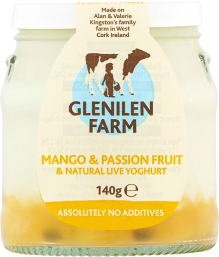 Glenilen Farm: Handmade Yoghurt Mango & Passion Fruit