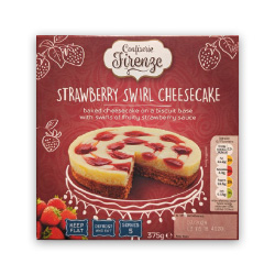 リドル:ストロベリー・スワール・チーズケーキ