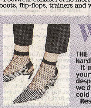 英国の最新流行ファッションは 網タイツのソックス Onlineジャーニー 英国の最新流行ファッションは 網タイツのソックス Onlineジャーニー