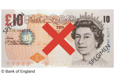 お気にいる イギリスポンド 旧紙幣 £10 8枚 - アンティーク 